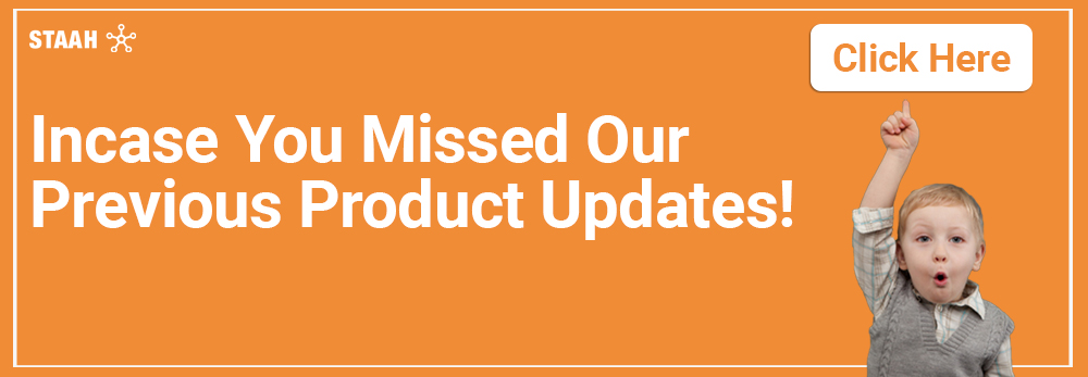 STAAH New Product Updates You Can’t Miss - October 2019